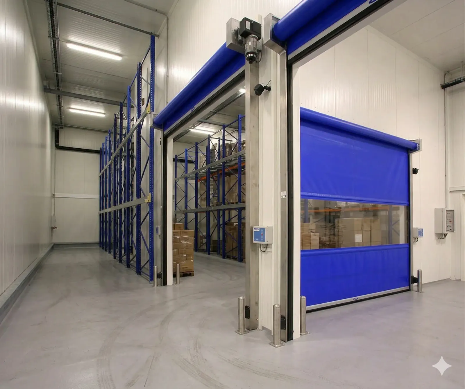 Porte sectionnelle industrielle à Marseille
